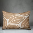 thumbnail image 3 of Creative Products Tan Modern Leaf Lines 14x20 Indoor / Outdoor Pillow, 3 of 3
