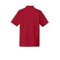 thumbnail image 4 of Port Authority SuperPro Knit Polo. K164 - L Rich Red, 4 of 4