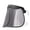 Black, variant on Women Sunhat Block Sunlight Anti-UV Rotary Face Shield Empty Top Visor Clear Visual Field Sun Hat Face Protection Cover Cycling Sunshade Cap