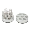 thumbnail image 1 of Pieds de Support d'Isolation pour Haut-Parleur à Ressort, Réduisent la Génération de Résonance Petits Pieds de Support d'Isolation Charge 9KG Alliage d'Aluminium Absorption des Chocs pour Plateau Tournant, 1 of 8