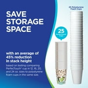 Dixie PerfecTouch 8 oz Paper Coffee Cups By GP PRO, Coffee Haze Design, 1000 Count (50 Disposable Cups Per Sleeve, 20 Sleeves Per Case), Style #5338CD