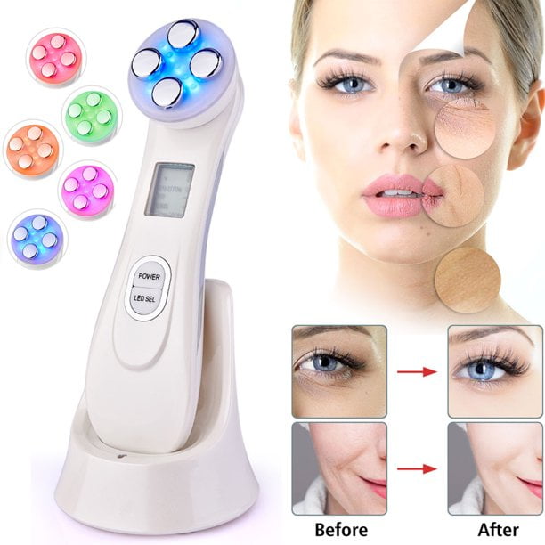 Electric Antiaging Facial Massager Machine - Ultrasonic Face Beauty Device