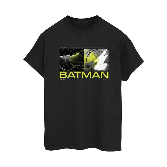DC Comics Womens The Flash Batman Future To Past Cotton Boyfriend T-Shirt