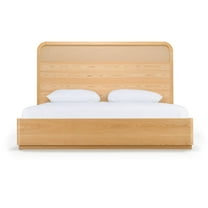 Modrest Gavin - Eastern King Modern Natural Ash and Rattan Bed