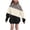 #210-Beige, variant on YUNAFFT Girls' Patchwork Print Hooded Sweatshirt with Pockets Fleece-Lined Casual Streetwear