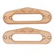 thumbnail image 1 of 2 piezas Anillo de montaje de pastilla Sincero Arce natural Duro Madera, 1 of 10