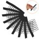 thumbnail image 1 of Raindrops 50Ud Peines Para Pelucas Negro Con 7 Para Fijación Y En El Uso, 1 of 7