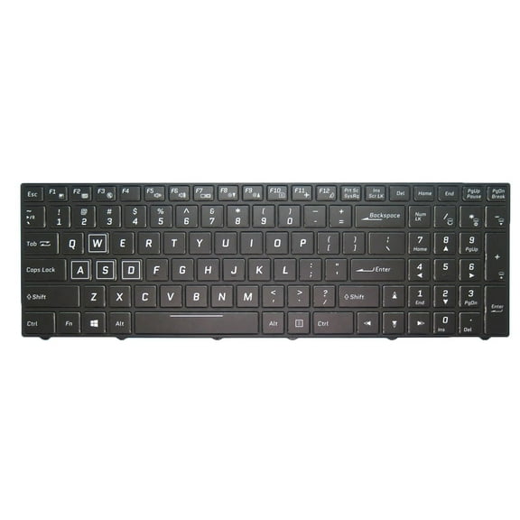 Laptop Keyboard For PowerSpec 1710 PA71HS-G English US Black With Backlit New