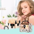 thumbnail image 6 of Kids Pretend Makeup Toy Set, Non-Toxic Fake Cosmetic Play Kit with Eyeshadow Blush Lipstick Brushes Storage Case, Simulation Beauty Styling Playset for Girls Birthday Party Dress Up Gifts, 6 of 6