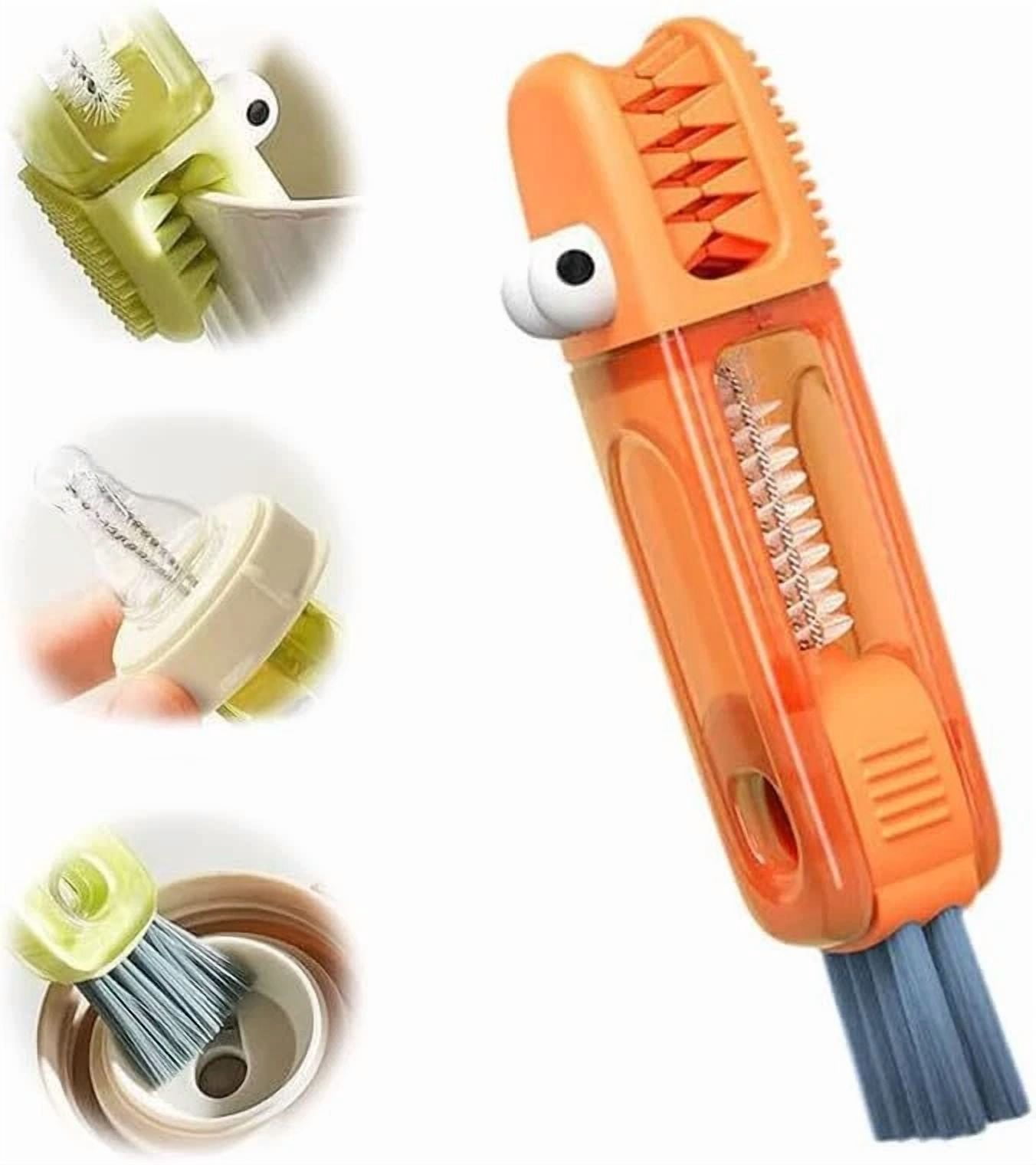 3 In 1 Cup Lid Cleaning Brush Crevice Cleaning Brush Bottle Brushes For Cleaning