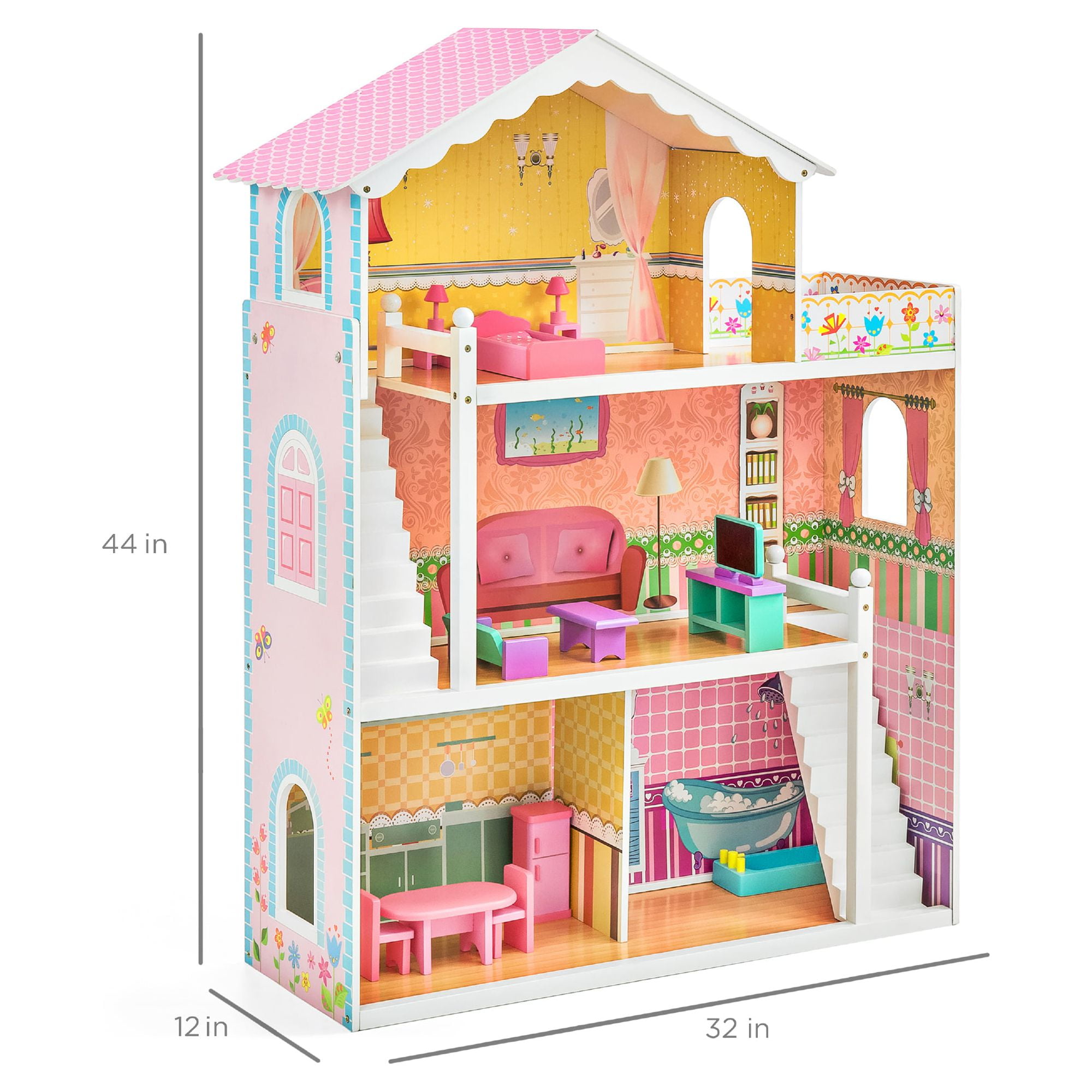 Doll house 3 floors - Goki America