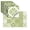 Green, variant on 24-Piece European-Style Tile Stickers - 4×4 Inch Self-Adhesive Decorative Stickers for Bathroom, Kitchen, Floor, and Wall