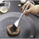 thumbnail image 3 of ¡Liquidación! Cepillo de acero Huayishang (2 piezas), mango de cepillo, fácil de usar, cerdas de acero inoxidable, silicona para barbacoa, cocina, comedor, bar, accesorios para asar. Liquidación en, 3 of 5