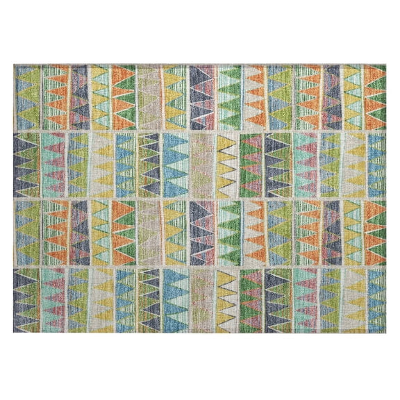 Dalyn Rugs Machine Washable Indoor/Outdoor Chantille ACN2205 Beige 1'8" x 2'6" Rug