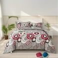 thumbnail image 3 of HGmart Oriental Beauty Queen 3 Piece Comforter Set, Cotton & Microfiber Filling, Luxury Soft Breathable Bed Set for All Seasons, 3 of 5