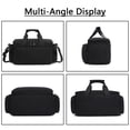 thumbnail image 7 of Vaupan Compact Camera Bag, Multi-Pocket Multi-Purpose Single Shoulder Photography Bag Compatible with SLR Camera Suitable for Messenger Bag and Lenses Storage Bag, Compact and Lightweight (Black), 7 of 7