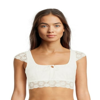 Buy Madden NYC Women's Lace Keyhole Bralette Online at