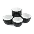 thumbnail image 4 of Eoonfirst Mini Moules à Cupcakes en Papier 400 Pcs Noir, 4 of 4