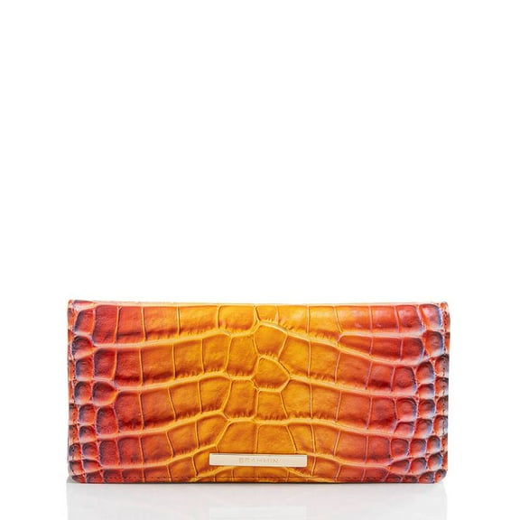 Brahmin Ady Sunrise Red/Yellow Millenia Wallet