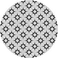 thumbnail image 1 of Ahgly Company Machine Washable Indoor Round Transitional White Smoke Area Rugs, 8' Round, 1 of 7