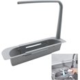 thumbnail image 1 of Organizador de soporte pentru chiuveta, KkvoGmle, Plástico, 23-45cm, Gris, 1 of 4