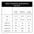 thumbnail image 4 of CafePress - Ukraine Sunflower Sweatshirt - Kids Sweatshirt, Youth Crew Neck Sweatshirt, 4 of 4