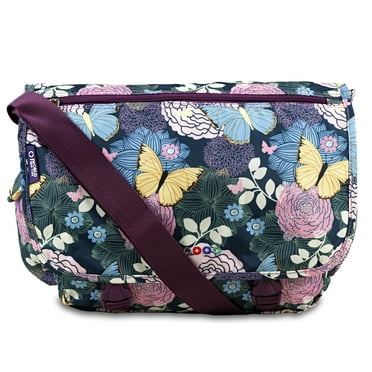J World Thomas Laptop Messenger, Poppy Pansy - Walmart.com
