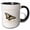 Black/White, variant on 3drose, Oregon Territory Insect the Oregon Swallowtail, 11oz Mug
