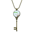 thumbnail image 1 of Pole Vault Field Events Art Deco Fashion Key Necklace Pendant Tray Embellished Chain, 1 of 3