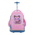 thumbnail image 1 of Mochila Grande Con Ruedas Y Luces Led Happy Girl GISPY HG70358-P, 1 of 6