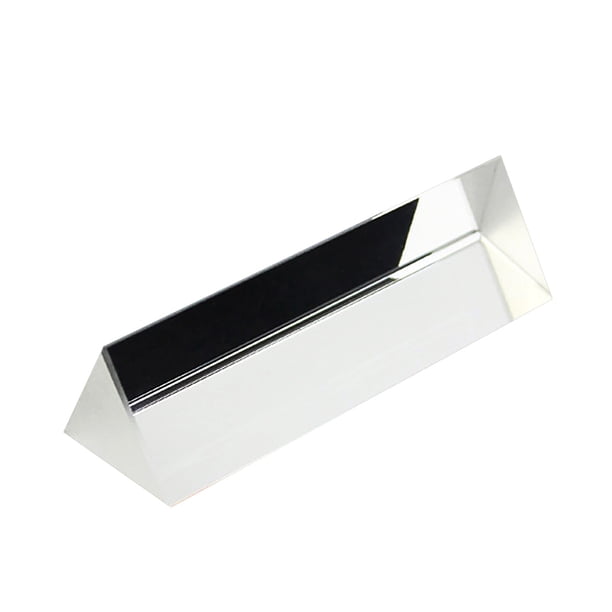 Walfront Prisma Triangular Vidrio Óptico K9 15x15x87 mm Prisma de Walfront Prisma Triangular Vidrio Óptico K9 15x15x87 mm Prisma de