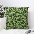 thumbnail image 4 of Yiaed Crayfish Army Print Pillow Covers Super Soft Decorative Square Throw Pillow Covers Case Cushion Covers for Sofa Couch Bedroom Car Decor（No pillow core）-20"x20", 4 of 7