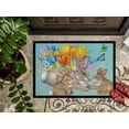 thumbnail image 3 of Carolines Treasures PJC1065MAT Bunny Family Easter Rabbit Tapis Intérieur & Extérieur - 18 x 27 Po., 3 of 4