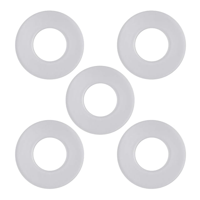 5 Joints de Valve de Chasse d'Eau pour Toilettes, Numéro de Pièce de Rechange 816.418.00.1, Joint de Valve de Chasse d'Eau en Caoutchouc Silicone Compatible avec Geberit