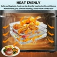 thumbnail image 5 of 3-Tier Air Fryer Rack with Clip & Brush – 8" Stackable Dehydrator Racks for 4.2–5.8 QT Air Fryers – Stainless Steel Grill Tray, 5 of 7