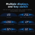 thumbnail image 3 of Cateissary Velocímetro de coche Digital Head-up Display HUD Medidor de velocidad universal Electrónica, 3 of 6