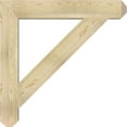 thumbnail image 3 of Ekena Millwork 6"W x 42"D x 42"H Traditional Craftsman Rough Sawn Bracket, Douglas Fir, 3 of 4