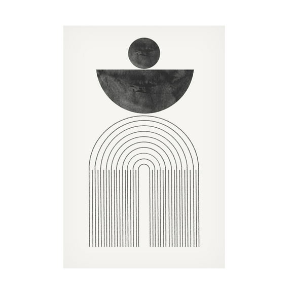 Trademark Fine Art THE MIUUS STUDIO Arch Composition No6 Canvas Wall Art