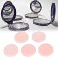 thumbnail image 2 of 5Pcs Pure Cotton Powder Puff, Soft Texture Face Makeup Powder Puff Washable Good Powder Grasping Blending for Loose Powder Mineral Powder Body Powder Pink, 2 of 9