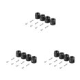 thumbnail image 4 of Ounissouiy 4 piezas RC Wheel Spacer 1:10 Kit Metal Simple reemplazo modificación accesorios Hub reemplazo para SCX10 negro Type1 NO1 Ounissouiy CBP197989, 4 of 6