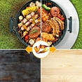 thumbnail image 3 of Round Fire Pit Mat Deck Protector, Fireproof Pad Heat Deflector BBQ Floor Protective Mat 2 Layers Fire Resistant for Under Outdoor Grill, Deck Defender, Chiminea, Grass, Bonfires (30 Inch), 3 of 7