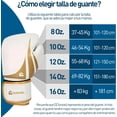 thumbnail image 5 of Guantes de Box 10 Oz, Blanco/Dorado, con Protector Bucal Bluelander BOX-M1-10-BlancoDorado, 5 of 5