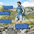thumbnail image 6 of SPRING PARK Trekking Poles Collapsible Hiking Poles - Aluminum Alloy Trekking Sticks with Quick Lock System, Telescopic, Collapsible, Ultralight for Hiking, Camping, 6 of 7