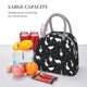 thumbnail image 5 of Balery Fashionable Goose Bolsa de Almuerzo para Mujeres, Caja de Almuerzo, Bolsa de Almuerzo Pequeña Impermeable, Tote de Almuerzo Reutilizable con Gran Capacidad, 5 of 6