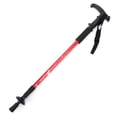 thumbnail image 1 of Aluminum Alloy Trekking Pole, Non-slip Design Comfortable To Use Anti Shock Walking Stick  For Hiking For Family For Outdoor T Handle Red, 1 of 8
