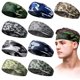 thumbnail image 1 of Bandas para el sudor para hombres, bandas para el sudor para entrenamiento deportivo, bandas para el sudor para hombres, bandas para el sudor con diseño de camuflaje, bandas para el sudor anchas para, 1 of 6