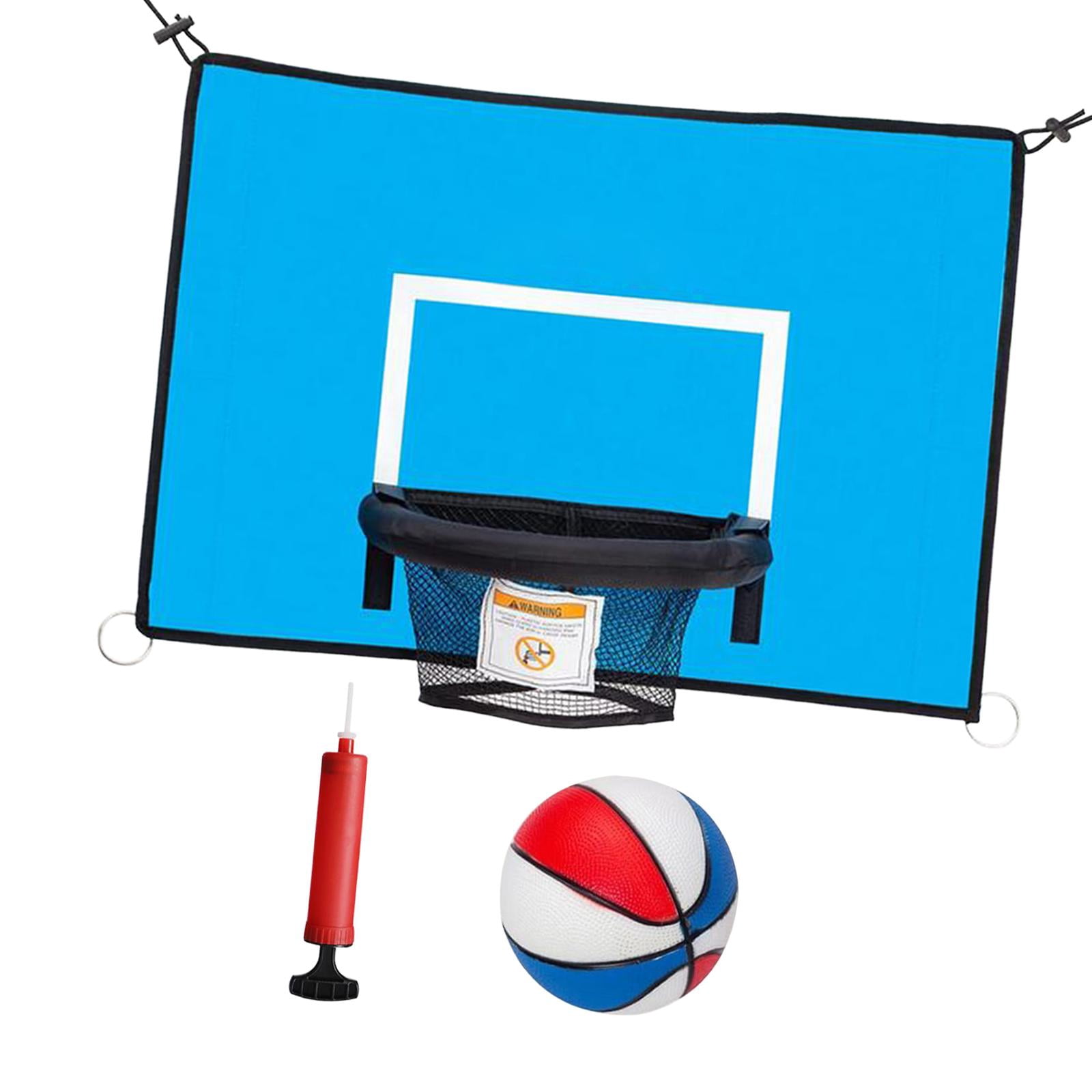 DimyFew Mini Basketball Hoop, Basketball Frame with Small Basketball Basketball Training 69cm Colored Ball