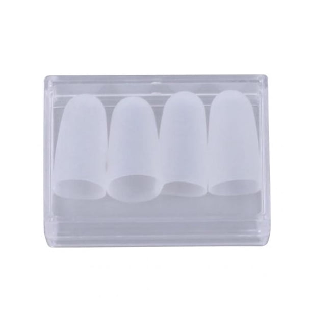 4 protectores de dedos para guitarra, para bajo, banjo e instrumentos de cuerda. S