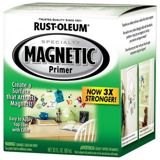 Magnetize-It! Magnetic Paint and Primer Black Water-based Magnetic Paint  (1-pint) in the Craft Paint department at
