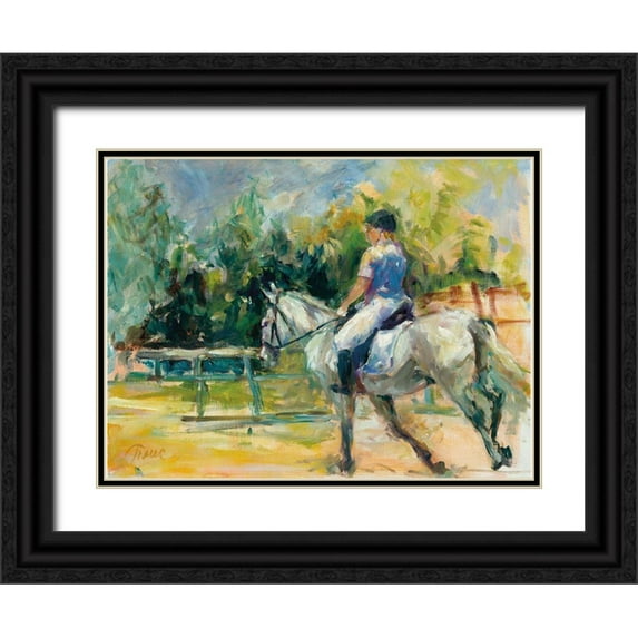 Owen-Cullimore, Tracy 24x19 Black Ornate Wood Framed with Double Matting Museum Art Print Titled - Riding High